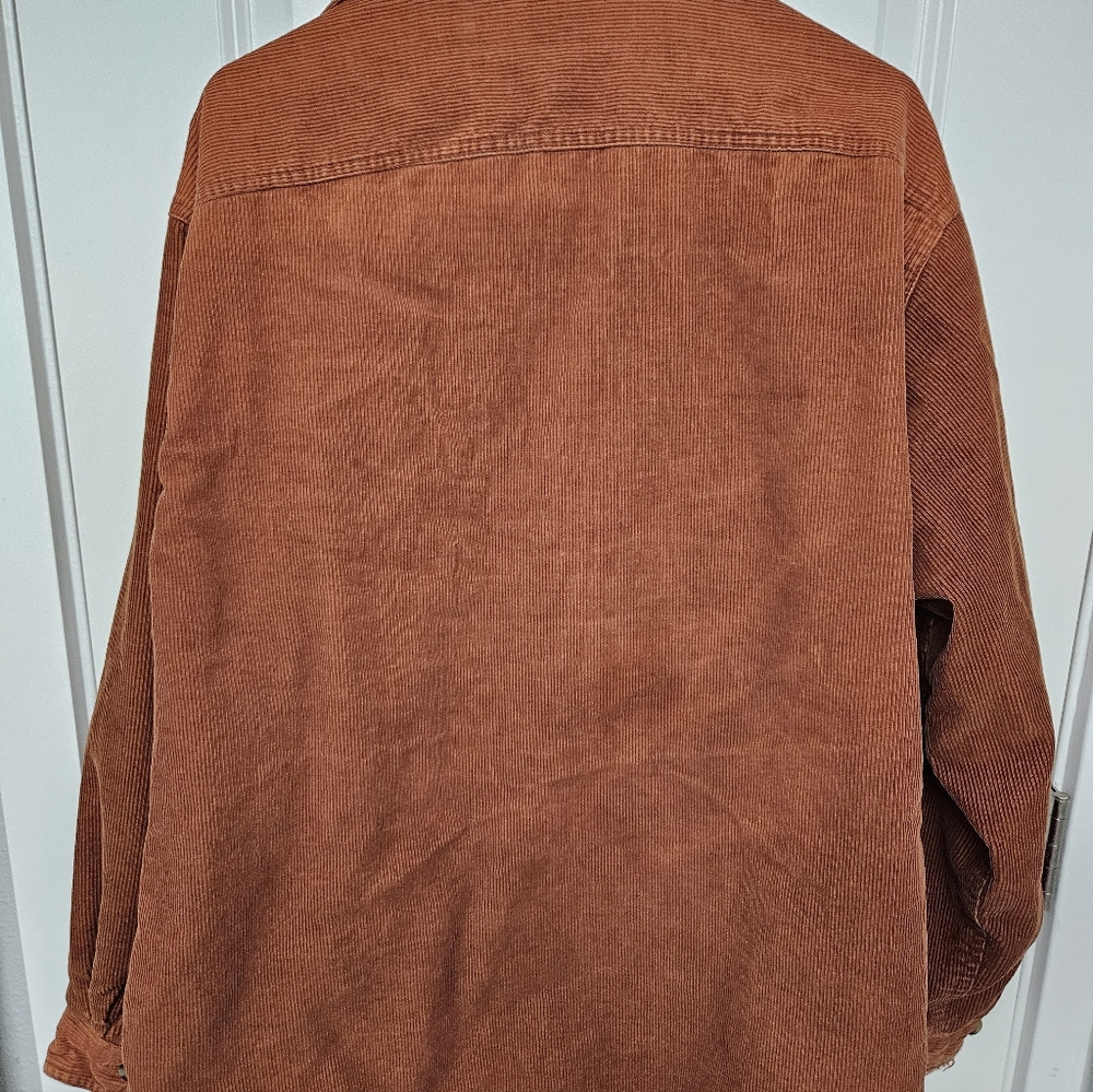Arrow Corduroy Blanket Lined Button Up Heavy Coat Large Winter Quality - Picture 5 of 9